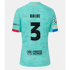 Barcelona Alejandro Balde #3 Rezervni Dres 2023-24 Kratak Rukavima